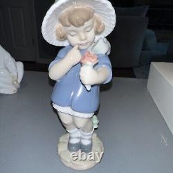 Vintage NAO Lladro ONE FOR ME, ONE FOR YOU 1315 Retired Porcelain Figurine