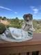 Vintage NAO Lladro Porcelain Large Figurine, Languid Lady with Fruit Basket RARE