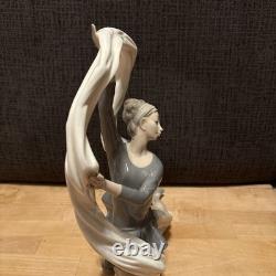 Vintage NAO by Lladro Dancer With Veil Porcelain Ballerina Figurine Excellent