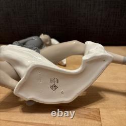 Vintage NAO by Lladro Dancer With Veil Porcelain Ballerina Figurine Excellent