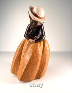 Vintage NAO by Lladro Girl Figurine Spain 1987 Porcelain Statue Hand Painted