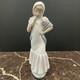 Vintage NAO by Lladro Madrid Girl with Fan Figurine Spain Porcelain Daisa 1980