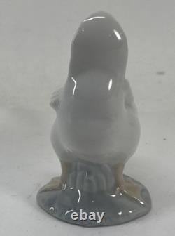 Vintage Nao By Lladro Four Long Neck Geese Porcelain Figurine Set