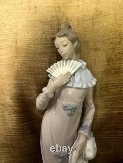 Vintage Nao By Lladro Lady Figurine 12 Hand Made Spain Daisa 1980 Porcelain