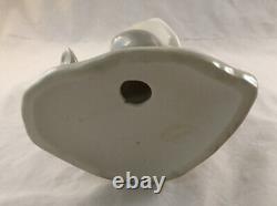 Vintage Nao Lladro Rosal Porcelain Figure Figurine Boy With Cat At Chamberpot