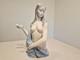 Vintage Nao by Lladro Beautiful Bather #1363 Glazed Mint Condition