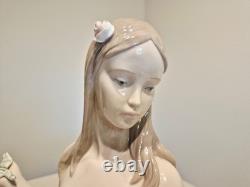 Vintage Nao by Lladro Beautiful Bather #1363 Glazed Mint Condition