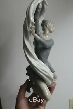 Vintage Nao by Lladro Dancer With Veil Porcelain Figure