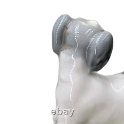 Vintage Original Large NAO Spain Lladro Porcelain Young Boy & Dog Figurine