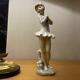 Vintage Porcelain Statuette Nao Lladro Figurine Ballet Girl Ballerina Spain1992
