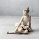 Vintage Rare Porcelain Nao by Lladro Ballerinas Figure Seated
