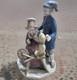Vintage VENDELBO 1846 Porcelain Figurine-Danish Art Pottery-Lladro/NAO Style