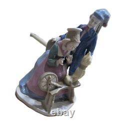 Vintage VENDELBO 1846 Porcelain Figurine-Danish Art Pottery-Lladro/NAO Style