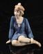 Vintage Zaphir Spain Porcelain Figurine The Flapper Girl Pre Nao / Llladro