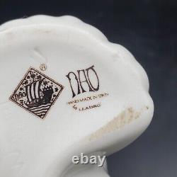 Vtg 1976 Nao Lladro Short Eared Owl Porcelain Figure Gray & White. Mint