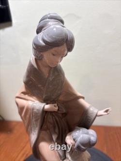 Vtg 1992 Nao By Lladro Japanese Mother & Child Porcelain Figur#0279 15 (ret)