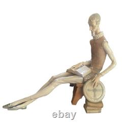 Vtg Zaphir Lladro Porcelain Figurine of Don Quixote De La Mancha 70's NAO Signed