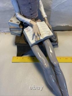 X-Large LLADRO NAO Don Quixote Figurine BROKEN LEG DAMAGED