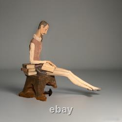 X-Large LLADRO NAO Don Quixote Figurine RARE HARD TO FIND 18 3/4x15 WithPlatform